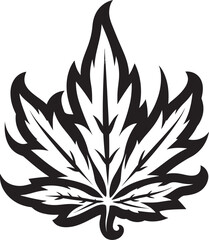 Chronic Charm Vector Marijuana Leaf Symbol Emblematic Dank Dynasty Cannabis Emblematic Design