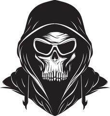 Cool Reaper Grim Iconic Symbol Reapers Shades Stylish Sunglasses Design