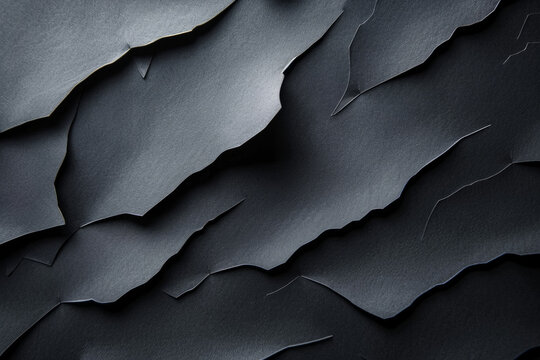 A dark color paper with slashing cuts for background