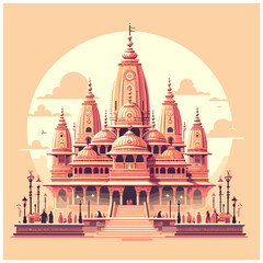 Kashi Vishwanath Temple, Uttar Pradesh  - obrazy, fototapety, plakaty