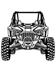 All-terrain vehicle   Four-Wheeler   Mud Ride   Off Road Vehicle   Extreme Sports   Dirty 4 Wheels   ATV Quad   ATV Rider   Original Illustration   Vector and Clipart   Cutfile and Stencil © MEM