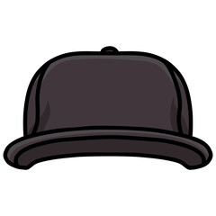 Baseball Cap Snapback Hat Illustration