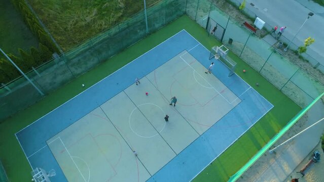 Playground Rumia Plac Zabaw Towarowa Aerial View Poland