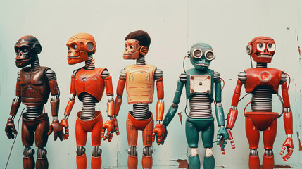 The evolution of the robot 