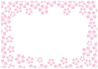 桜の花のフレーム、壁紙