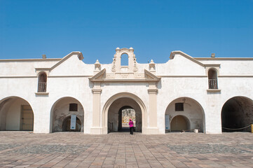 Obraz premium veracruz, san juan de ulua, totonacas, arcos, fuerte, ruta de cortes, mexico, fortaleza, carcel