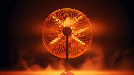 Heat waves Dry Icon 3d