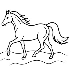 horse vector illustration