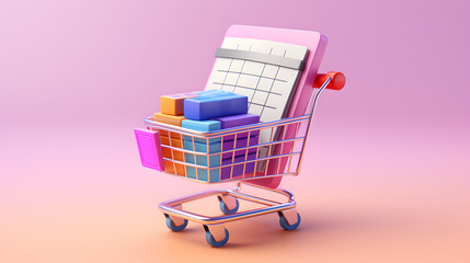 Shopping List icon 3d