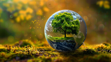 Obraz na płótnie Canvas Eco-Conscious Living: Embracing Sustainability for Future Generations