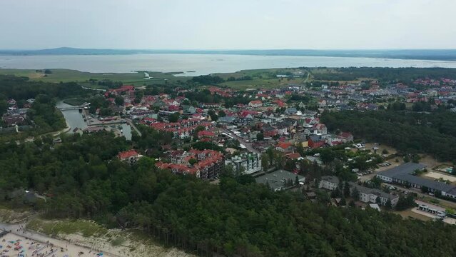 Beautiful Landscape Rowy Piekny Krajobraz Aerial View Poland
