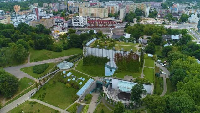 Beautiful Opera Philharmonic Bialystok Filharmonia Aerial View Poland