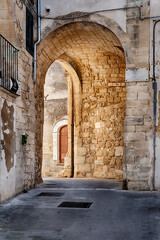 Arch With Sunlight In Ragusa