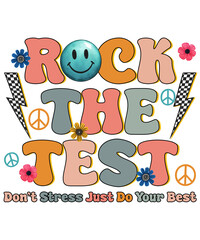 Naklejka premium The Test Day Sublimation PNG