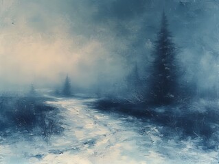 Whispers of Winter Woods
