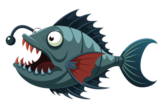 recommend clip art: anglerfish vector