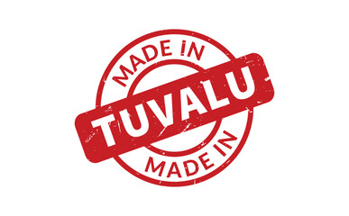 Made In Tuvalu Rubber Stamp