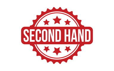 Second Hand Rubber Stamp Seal Vector