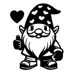 Valentines Gnome