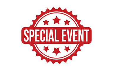 Special Event Rubber Stamp Seal Vector