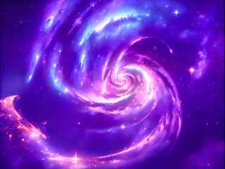 spiral galaxy background