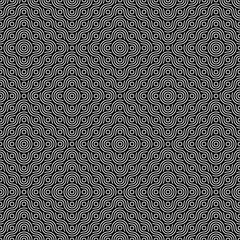 Seamless Geometric pattern. Black and white geometric pattren designs suitable for Backgrounds, Interiors, Textiles, Tiles, Wallpapers, Printing, Textures, Fabrics, Cover, etc. EPS 10