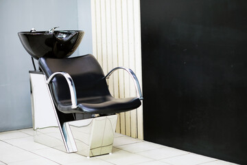 professional chairs for washing hairs before and after haircut