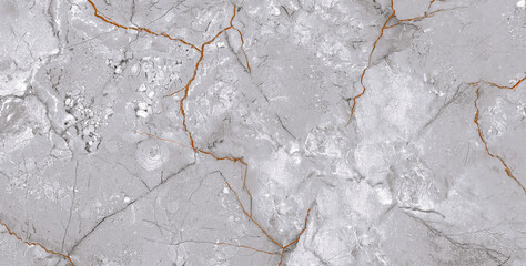 Grey marble texture background with high resolution, Italian marble slab with brown veins, Closeup...