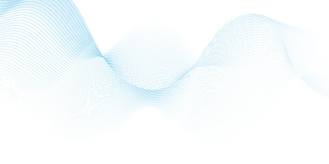 	
Vector Abstract crave wavy thin blend line on blue and white violet gradient Technology, data science, geometric border. Isolated on white wave element for dynamic smooth design background.