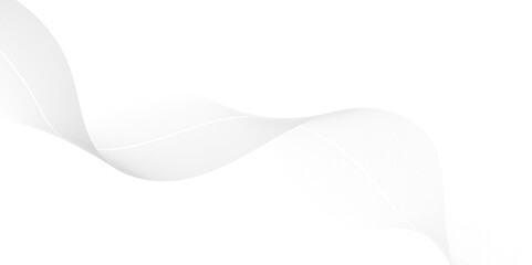 Abstract white digital blend wave lines and technology background. Modern white flowing wave lines and glowing moving lines. Futuristic technology and sound wave lines background.