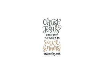 Stylish , fashionable and awesome Christian typography art and illustrator, Print ready vector  handwritten phrase Christian Tshirt hand lettered calligraphic design. faith Vector illustration bundle.
