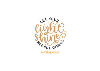 Fototapeta premium Stylish , fashionable and awesome Christian typography art and illustrator, Print ready vector handwritten phrase Christian Tshirt hand lettered calligraphic design. faith Vector illustration bundle.