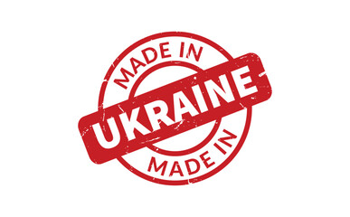Made In Ukraine Rubber Stamp