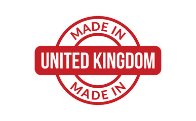 Made In United Kingdom Rubber Stamp