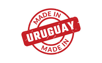 Made In Uruguay Rubber Stamp