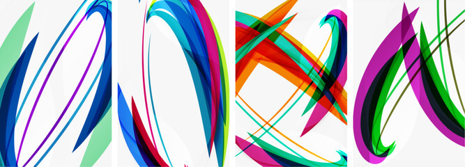 the word idea is written in colorful lines on a white background High quality