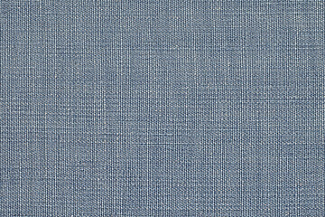 Denim blue scuffed fabric. Grunge texture linen fabric. Natural background for design.