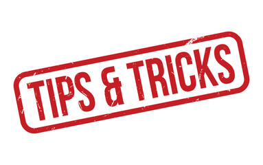 Tips & Tricks Rubber Stamp Seal Vector