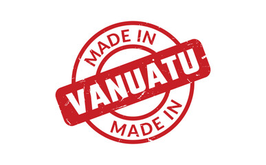 Made In Vanuatu Rubber Stamp