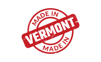 Made In Vermont Rubber Stamp