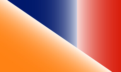 gradient background of blue, red, and yellow colors with white light lines