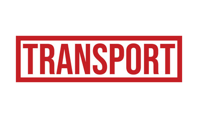 Transport Rubber Stamp Seal Vector