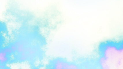 Isolate magic rainbow colours fog and clouds on transparent backgrounds specials effect 3d render...
