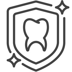  dental-mouth-healthcare-protection-shield-line