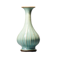 illustration of vase, Isolated on transparent PNG background, Generative ai
