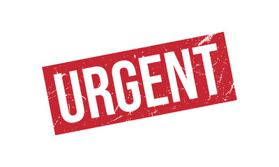 Urgent Rubber Stamp Seal Vector