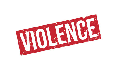 Fototapeta premium Violence Rubber Stamp Seal Vector
