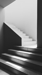 Clean minimal staircase design