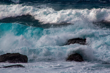 奄美の海, ダイナミックな海, 美しい波, 美しい波色, 