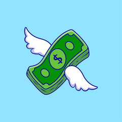Flying Dollar With Wings Cartoon Vector Icons Illustration. Flat Cartoon Concept. Suitable for any creative project.

What will you get :

1. 100% vector format
2. Measured size without loss of qualit